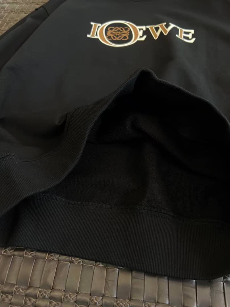 Loewe - Graphic Anagram Logo Black Sweatshirt