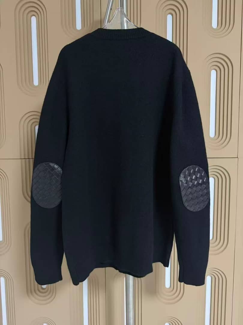 Bottega Veneta - Black Knit Button-Up Cardigan