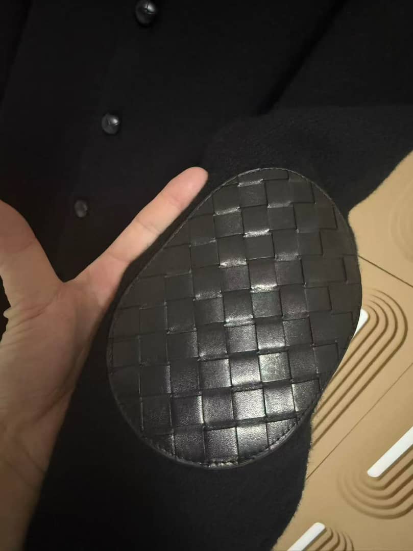 Bottega Veneta - Black Knit Button-Up Cardigan