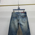 Prada - Vintage Wash Slim-Fit Denim Jeans