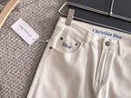 Christian Dior - White Slim-Fit Denim Jeans