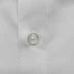 Moncler - Men's White Cotton Poplin Shirt with Logo Patches