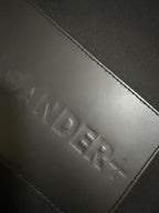 Jil Sander - Midnight Wool Collarless Black Blazer