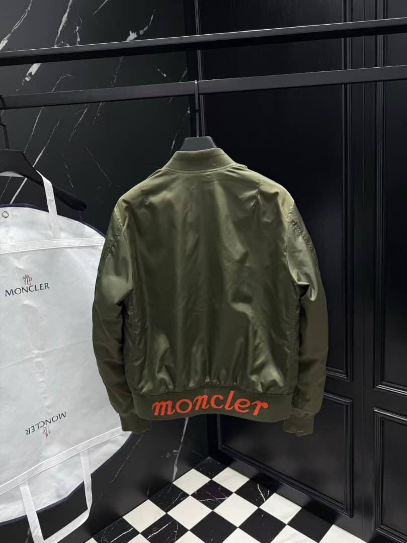 Moncler - Double Face Bomber Jacket – Olive Green & Orange