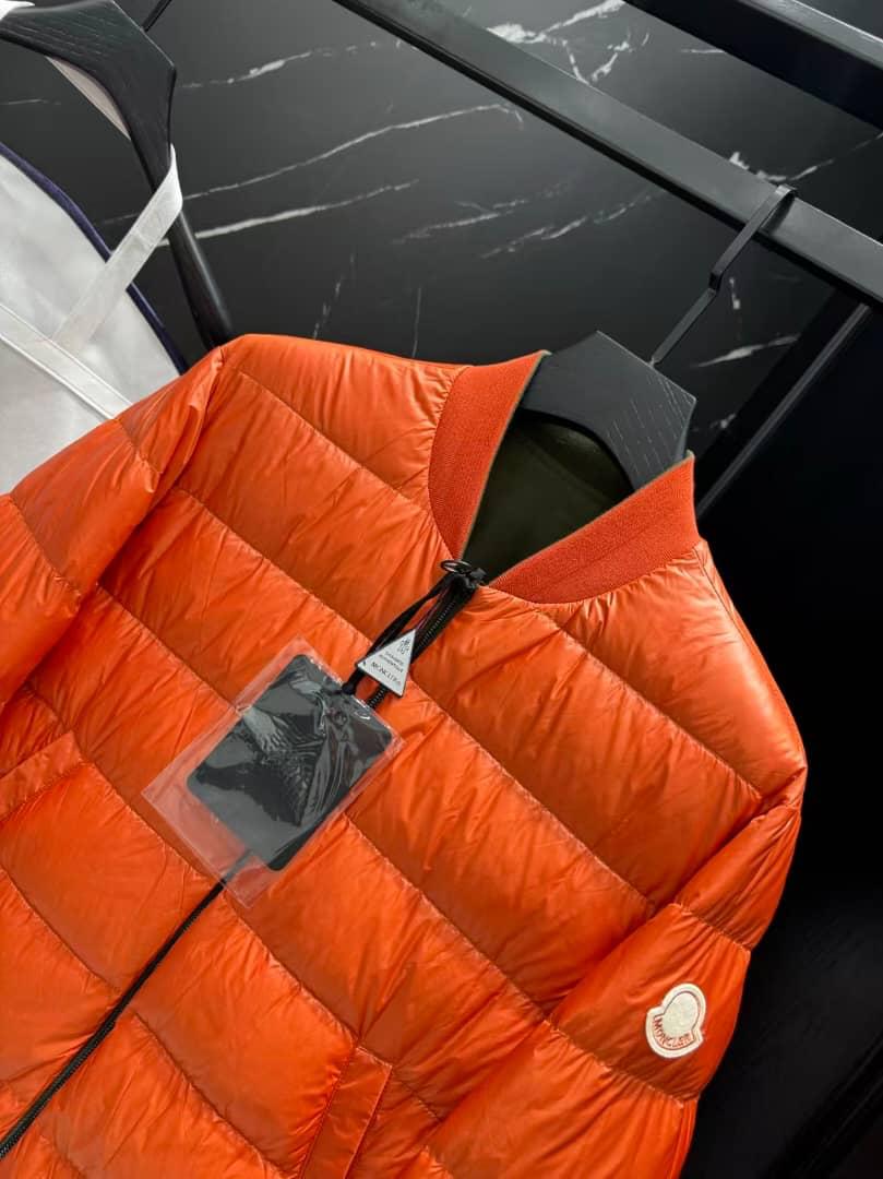 Moncler - Double Face Bomber Jacket – Olive Green & Orange