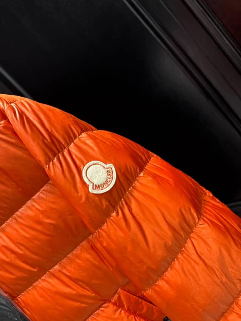 Moncler - Double Face Bomber Jacket – Olive Green & Orange