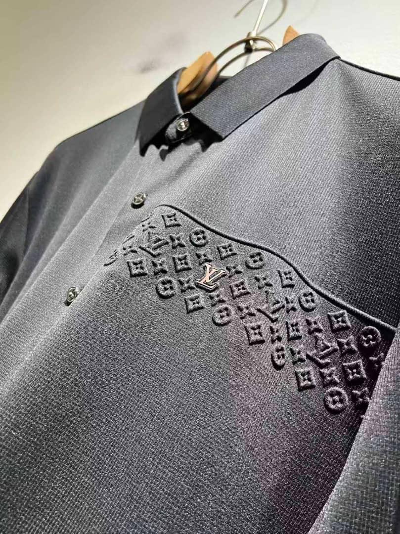 Louis Vuitton - Shirt with Embossed Monogram Pocket