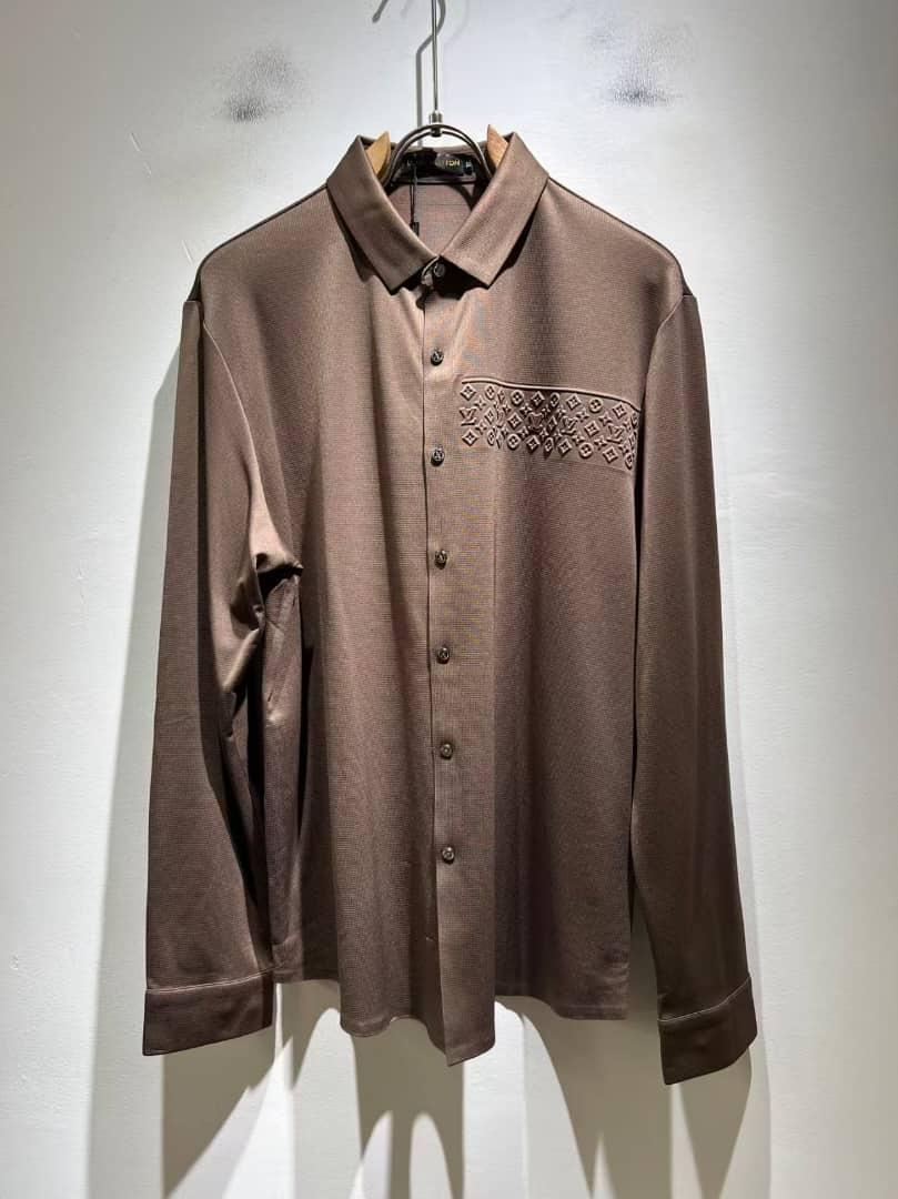 Louis Vuitton - Shirt with Embossed Monogram Pocket