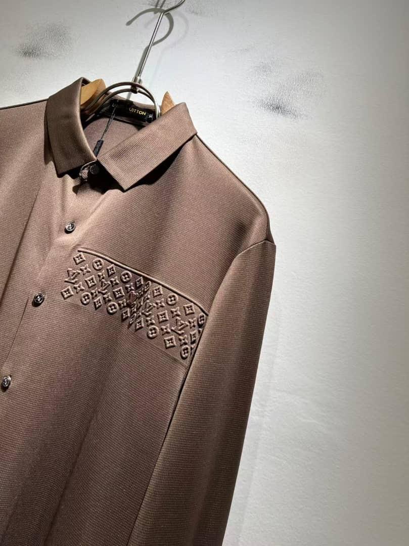 Louis Vuitton - Shirt with Embossed Monogram Pocket