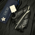 Dior - B27 Low-Top Sneaker - Black Smooth Calfskin & Oblique Galaxy Leather