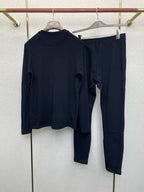 Loro Piana - Essential Signature Thermal Lounge Set - Black