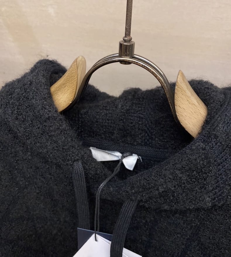 Dior - Textured Knit Hoodie