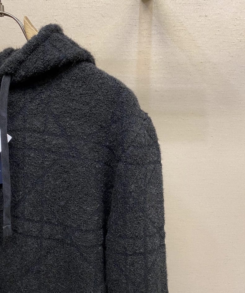 Dior - Textured Knit Hoodie