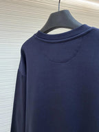 Fendi Roma - Pop Art Comic Motif Crewneck Sweatshirt – Navy Blue