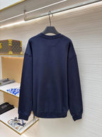 Fendi Roma - Pop Art Comic Motif Crewneck Sweatshirt – Navy Blue