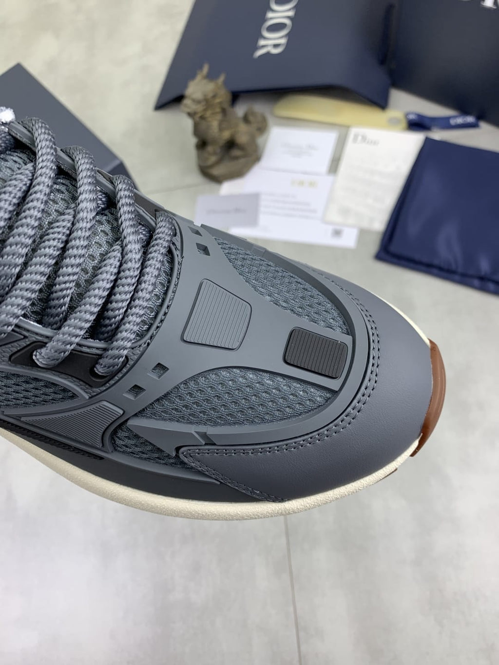 Dior B30 Sneaker – Grey Technical Mesh and Fabric