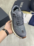 Dior B30 Sneaker – Grey Technical Mesh and Fabric