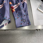 Louis Vuitton - "Rue du Pont Neuf" Regal Print Silk-Blend Shirt
