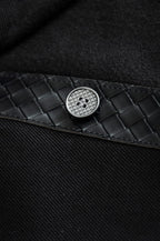 Bottega Veneta - Long-Sleeve Shirt with Intrecciato Leather Pocket Detail