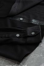Bottega Veneta - Long-Sleeve Shirt with Intrecciato Leather Pocket Detail