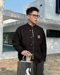 Loewe - Anagram Ribbed Knit Zip-Up Cardigan in Black