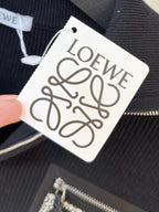 Loewe - Black Quarter-Zip Knit Sweater with Anagram Pocket