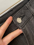 Dolce & Gabbana - Slim-Fit Faded Grey Denim Jeans