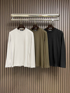 Zegna - Premium Cotton Long-Sleeve T-Shirt