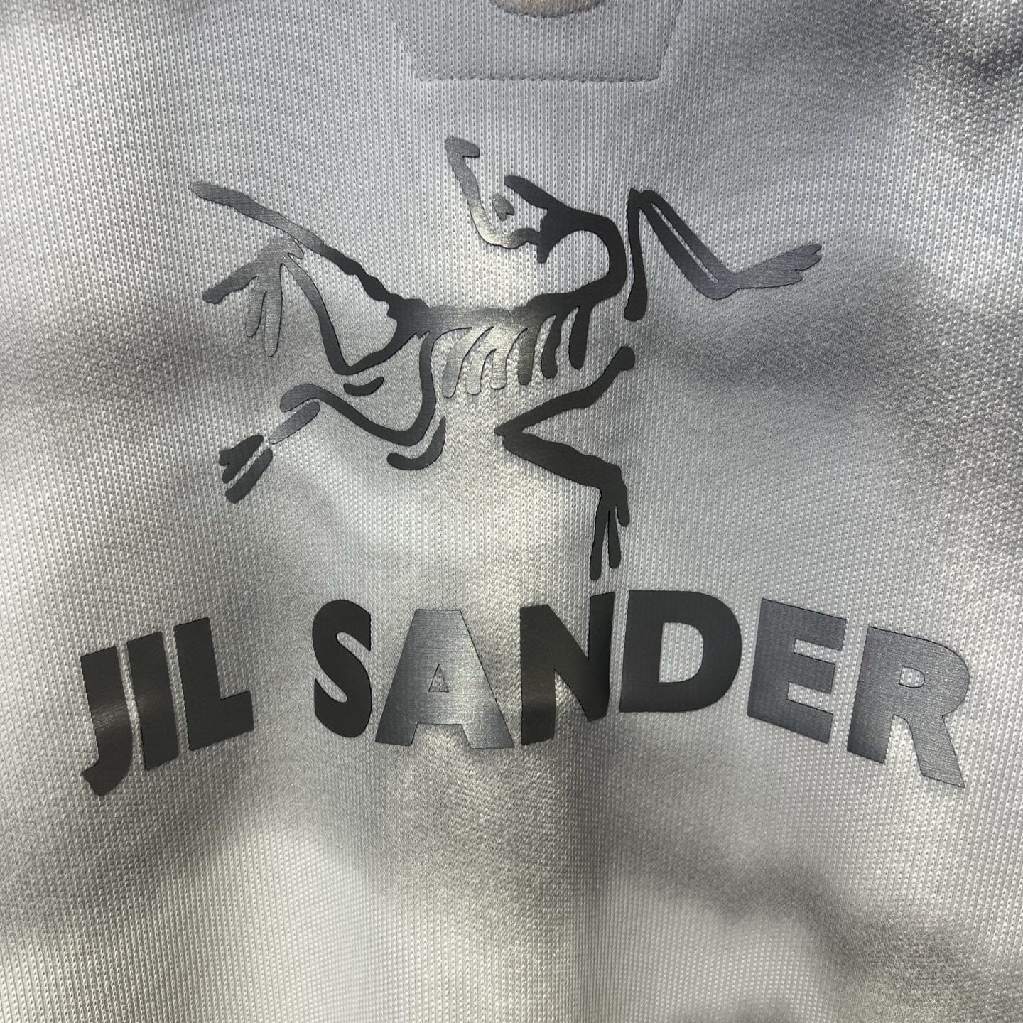 Arc'teryx x Jil Sander - Tie-Dye Skeleton Logo Layered Sweatshirt