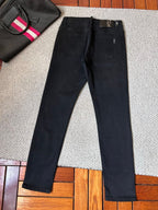 Saint Laurent YSL - Washed Black Slim-Fit Denim Jeans