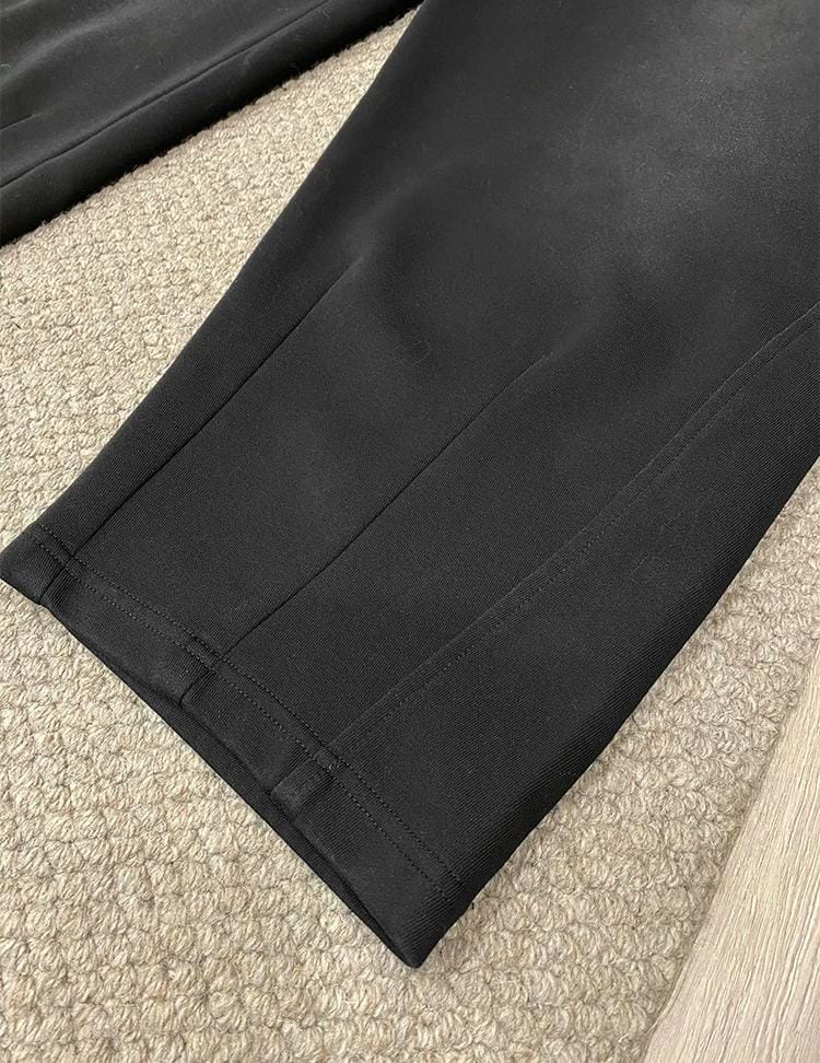 Maison Margiela - Faded Black Oversized Wide-Leg Sweatpants