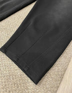 Maison Margiela - Faded Black Oversized Wide-Leg Sweatpants