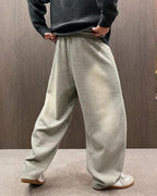 Maison Margiela - Grey Faded Oversized Wide-Leg Sweatpants