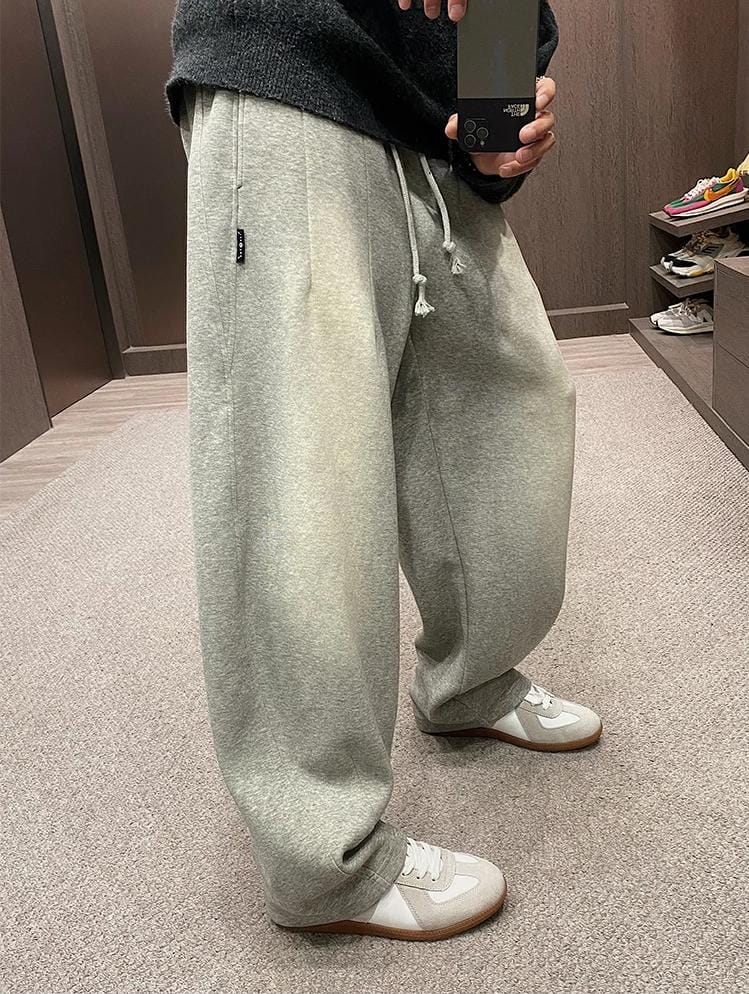 Maison Margiela - Grey Faded Oversized Wide-Leg Sweatpants