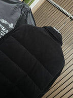 Prada - Black Wide-Wale Corduroy Puffer Jacket