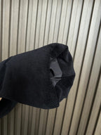 Prada - Black Wide-Wale Corduroy Puffer Jacket