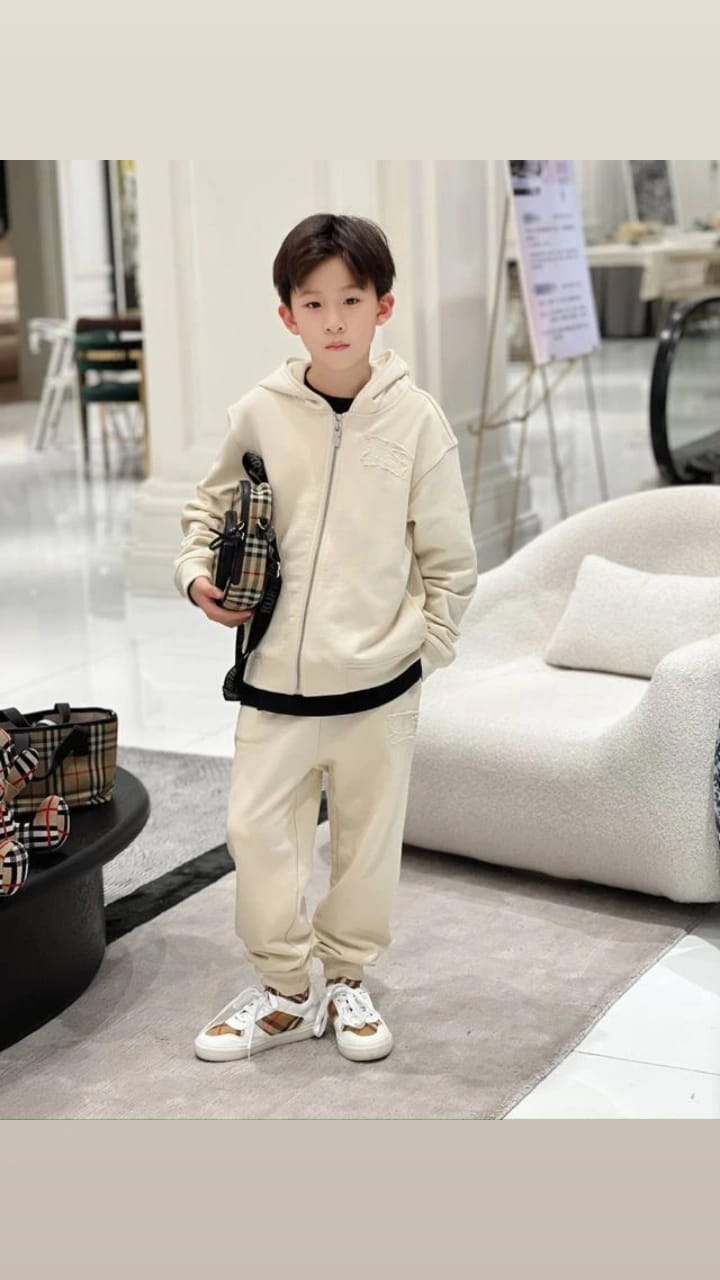 Burberry Kids - Cotton Jersey Tracksuit Set