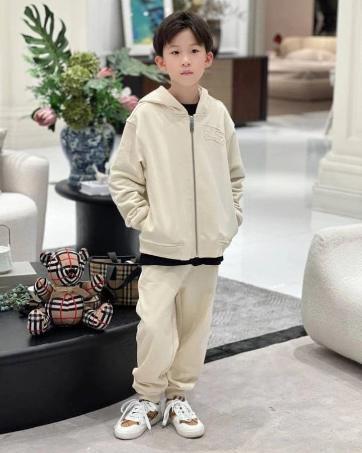 Burberry Kids - Cotton Jersey Tracksuit Set