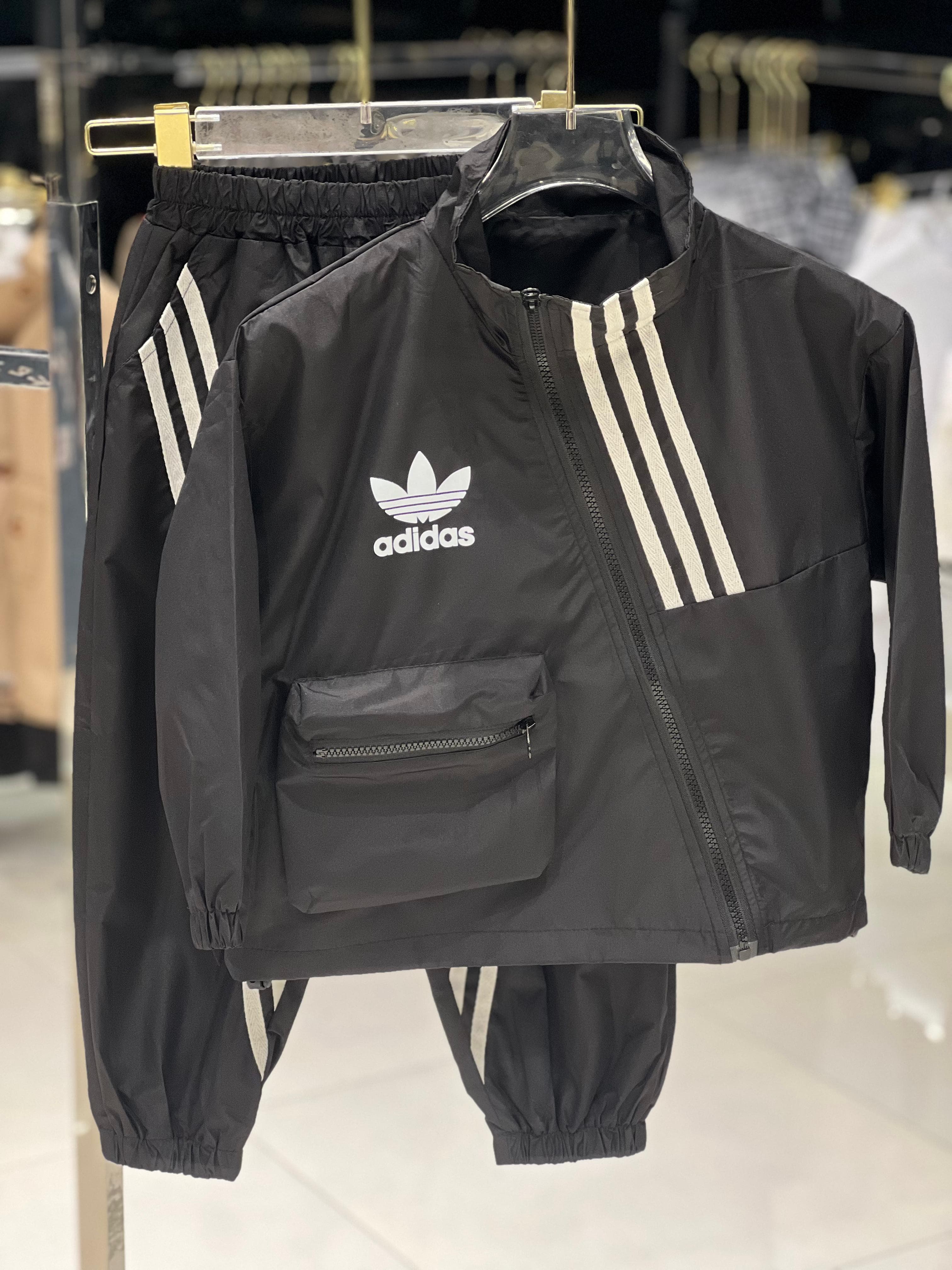 Adidas Kids - Youth Utility Track Suit - Black