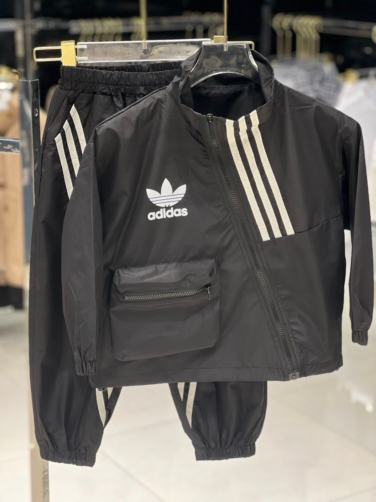 Adidas Kids - Youth Utility Track Suit - Black