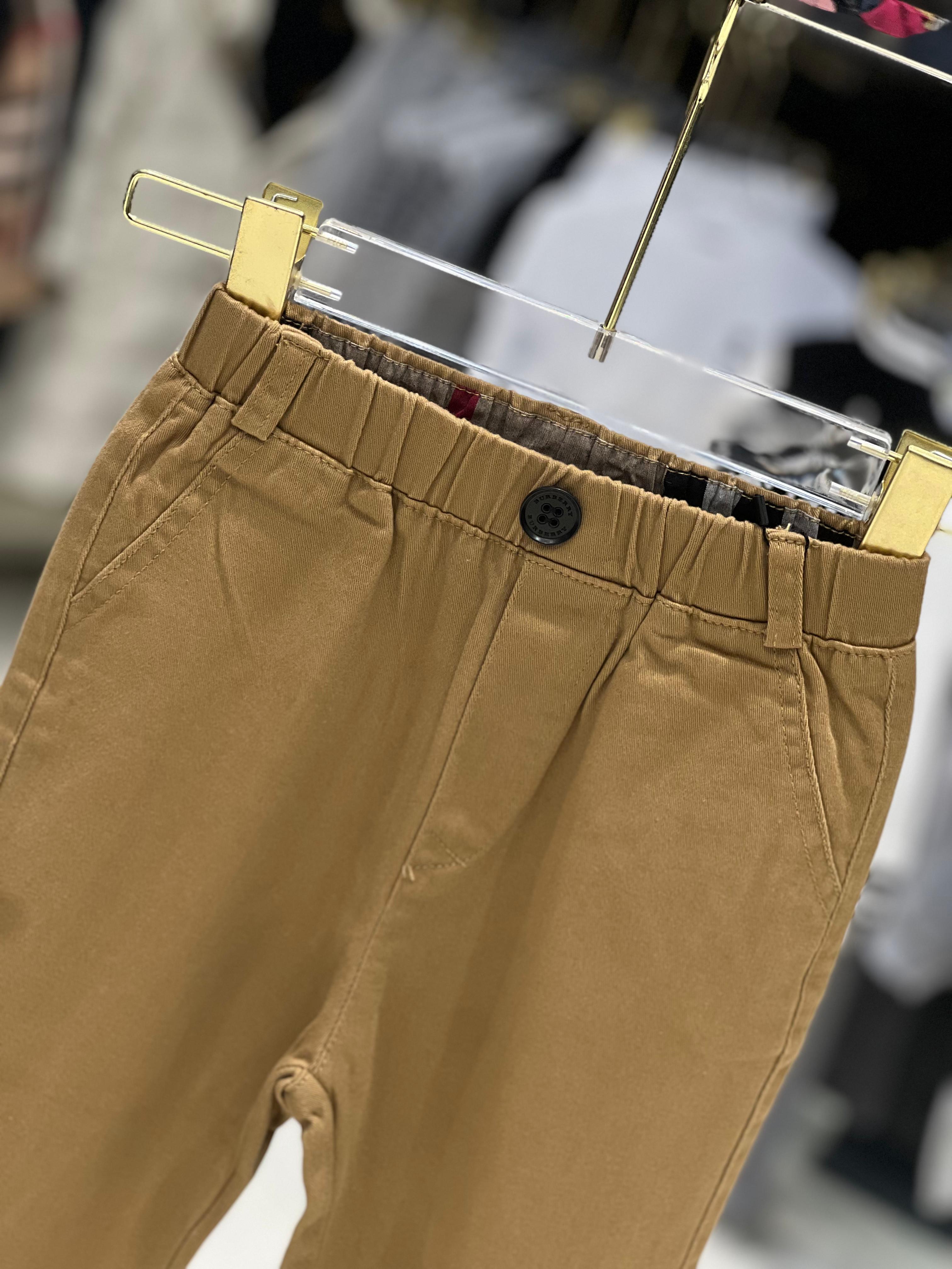 Burberry Kids - Beige Chino Trousers