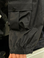 Moncler - Kids Black Cargo Pants | Elasticated Utility Joggers