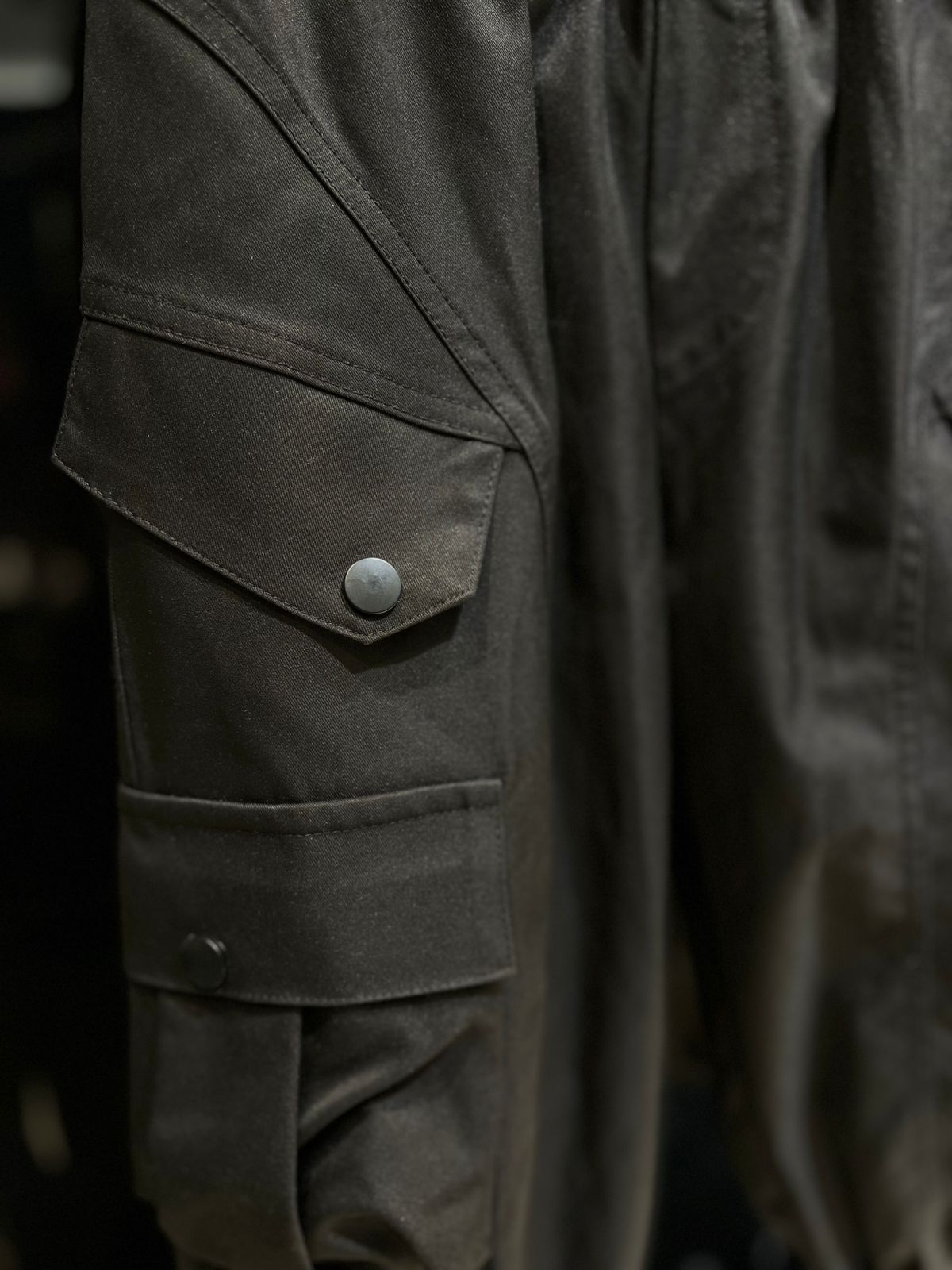 Moncler - Kids Black Cargo Pants | Elasticated Utility Joggers