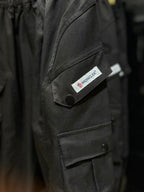 Moncler - Kids Black Cargo Pants | Elasticated Utility Joggers