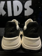 Gucci - Kids' Black & White Chunky Leather Sneakers