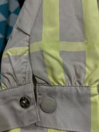 Burberry - Kids Neon Grid Check Bomber Jacket - Archive Beige