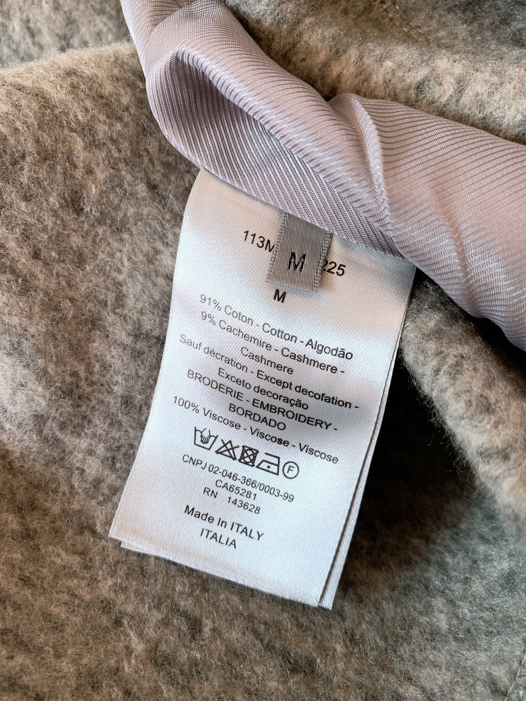 Dior - Textured Wool Quarter-Zip Pullover