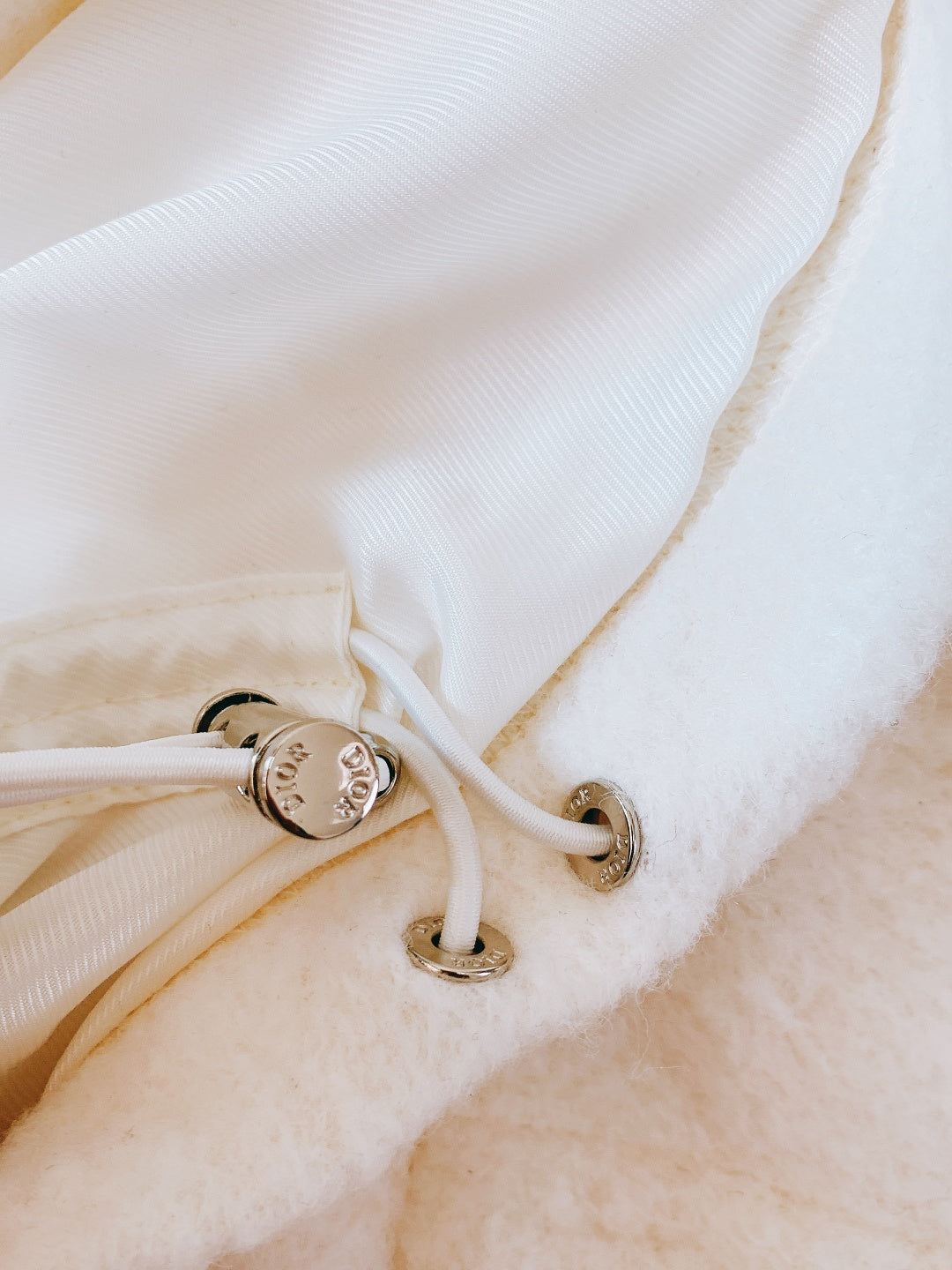 Dior - Contrast Panel Sherpa Fleece Quarter-Zip