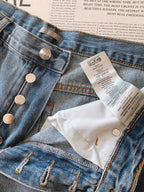 Dior - Wide-Leg Denim Jeans with Quilted Cuffs