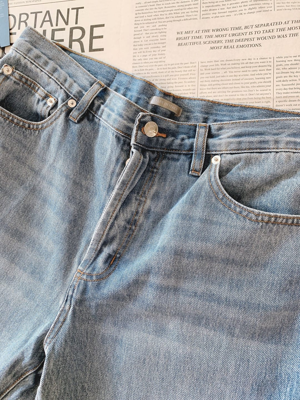 Dior - Wide-Leg Denim Jeans with Quilted Cuffs